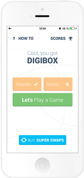 Digibox Game Menu